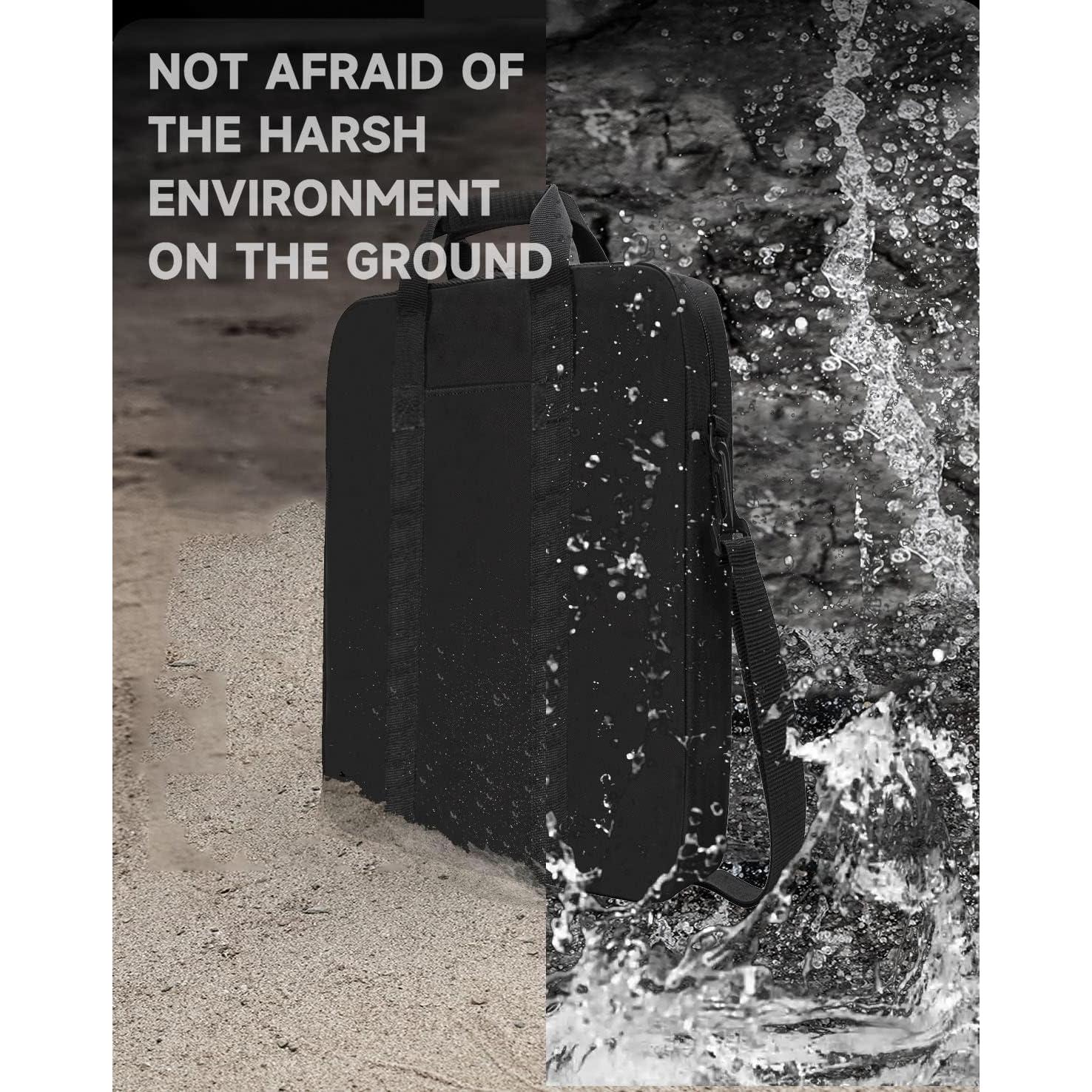 Bolsa Acolchada para Panel Solar Jackery 100W - Negra