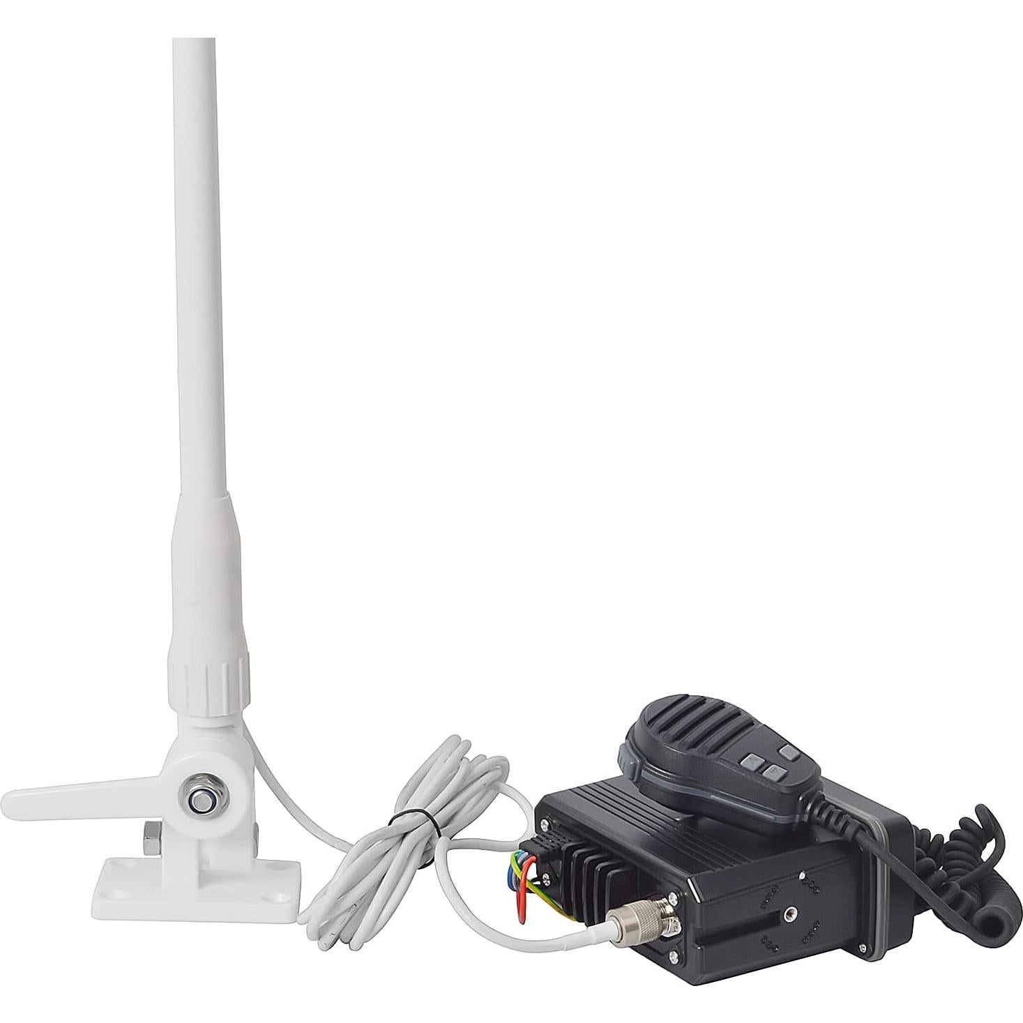 Antena VHF Marina UAYESOK 110cm Fibra de Vidrio Impermeable