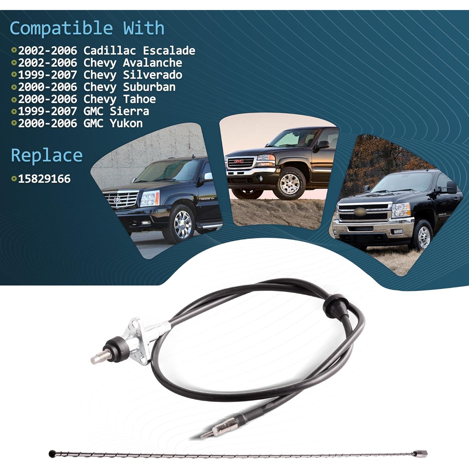 Base de Antena de Radio Predep para Cadillac y Chevy 1999-2006