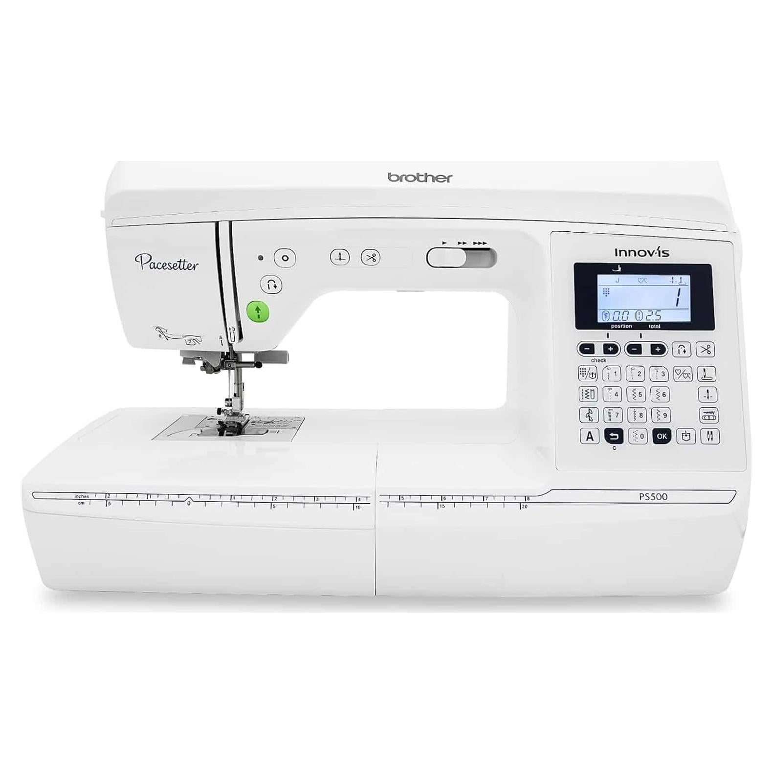 Máquina de Coser Brother PS500 100 Puntos LCD 12.3 kg