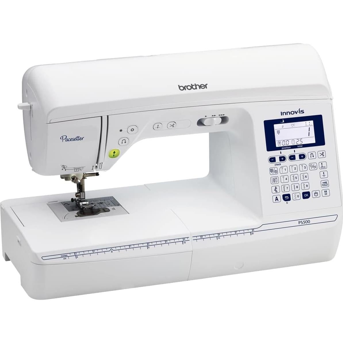 Máquina de Coser Brother PS500 100 Puntos LCD 12.3 kg
