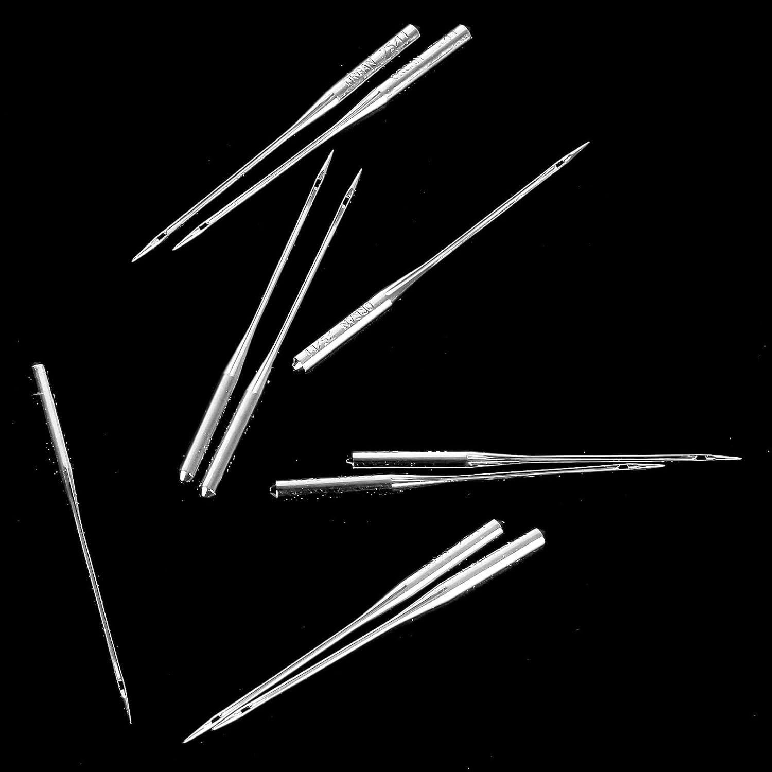 50 Agujas de Máquina de Coser Brother 75/11 para Bordado