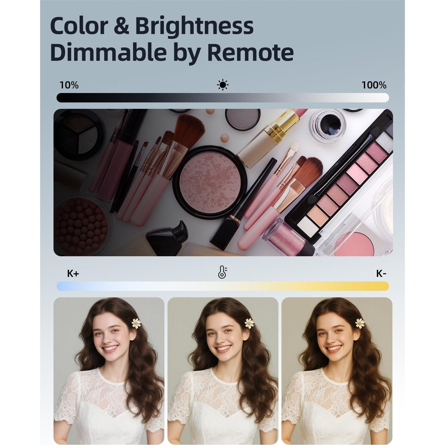 Kit de Iluminación Softbox Skytex 40x40cm 135W LED E27