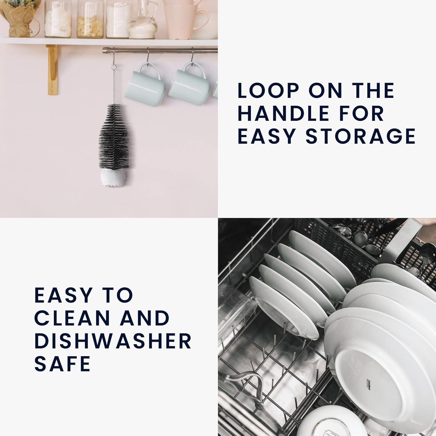 Cepillo para Botellas kwmobile 36 cm Compatible SodaStream