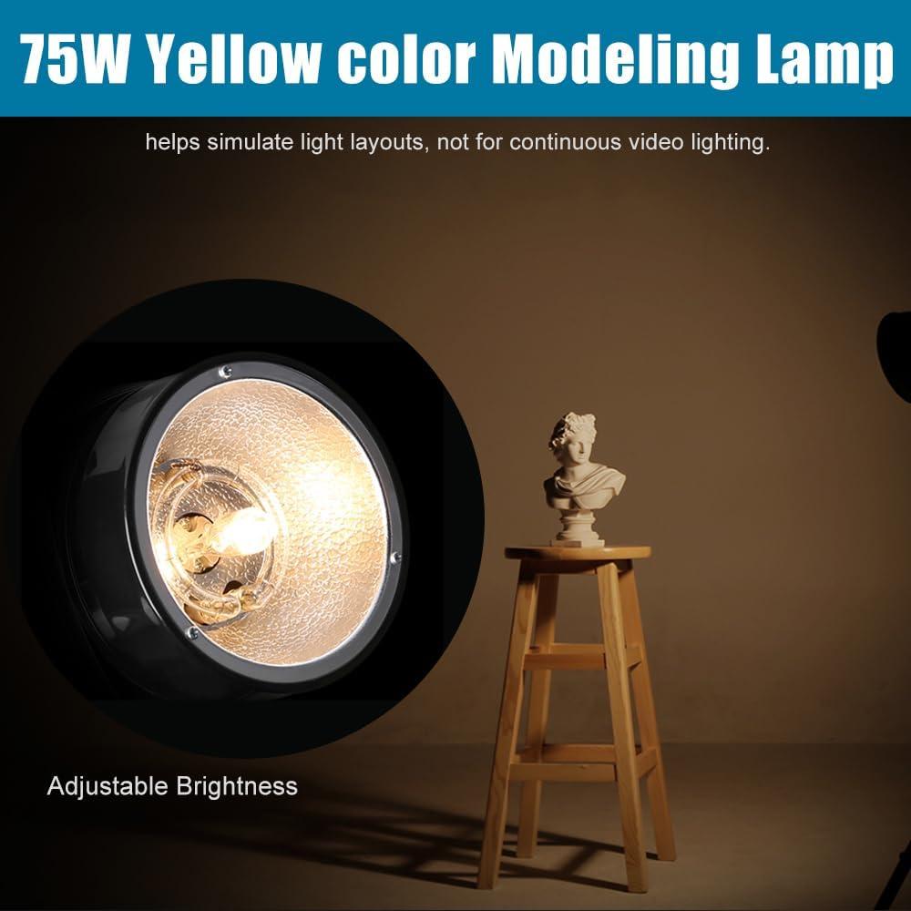 Kit de Flash de Estudio Godox K180A 2x180W con Softbox