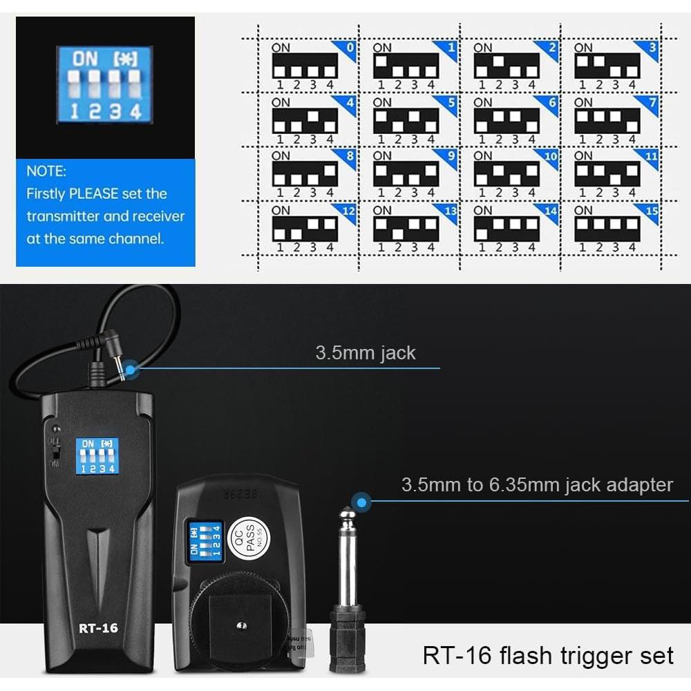 Kit de Flash de Estudio Godox K180A 2x180W con Softbox