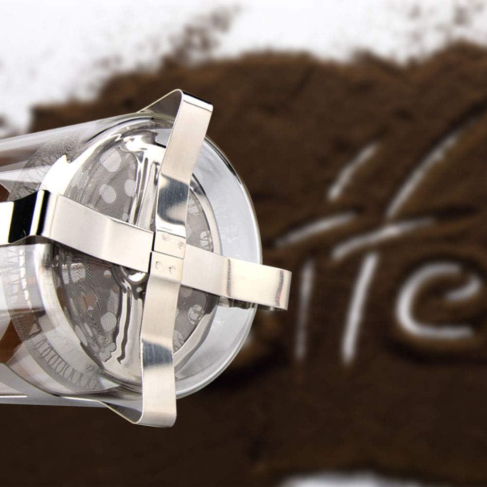 Cafetera Prensa Francesa Sivaphe 0.35L Acero Inoxidable Bambú