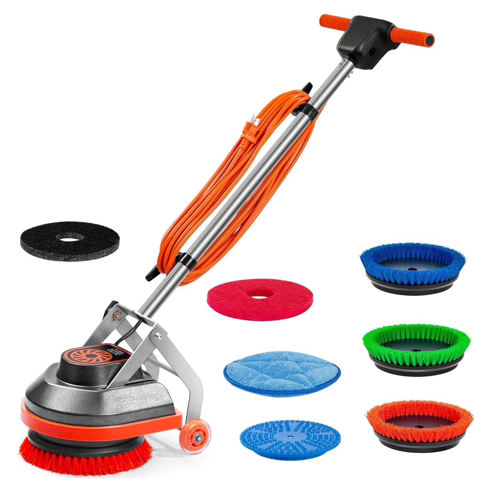 Fregadora de pisos comercial HHQ Orb-5 1100W 33cm 2000RPM