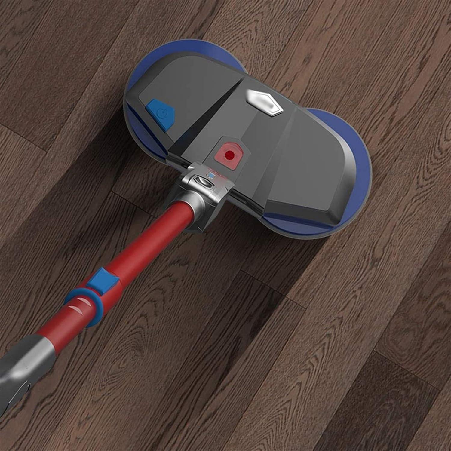 Limpiador de Suelos Duro Eléctrico Mop Inalámbrico con Spray