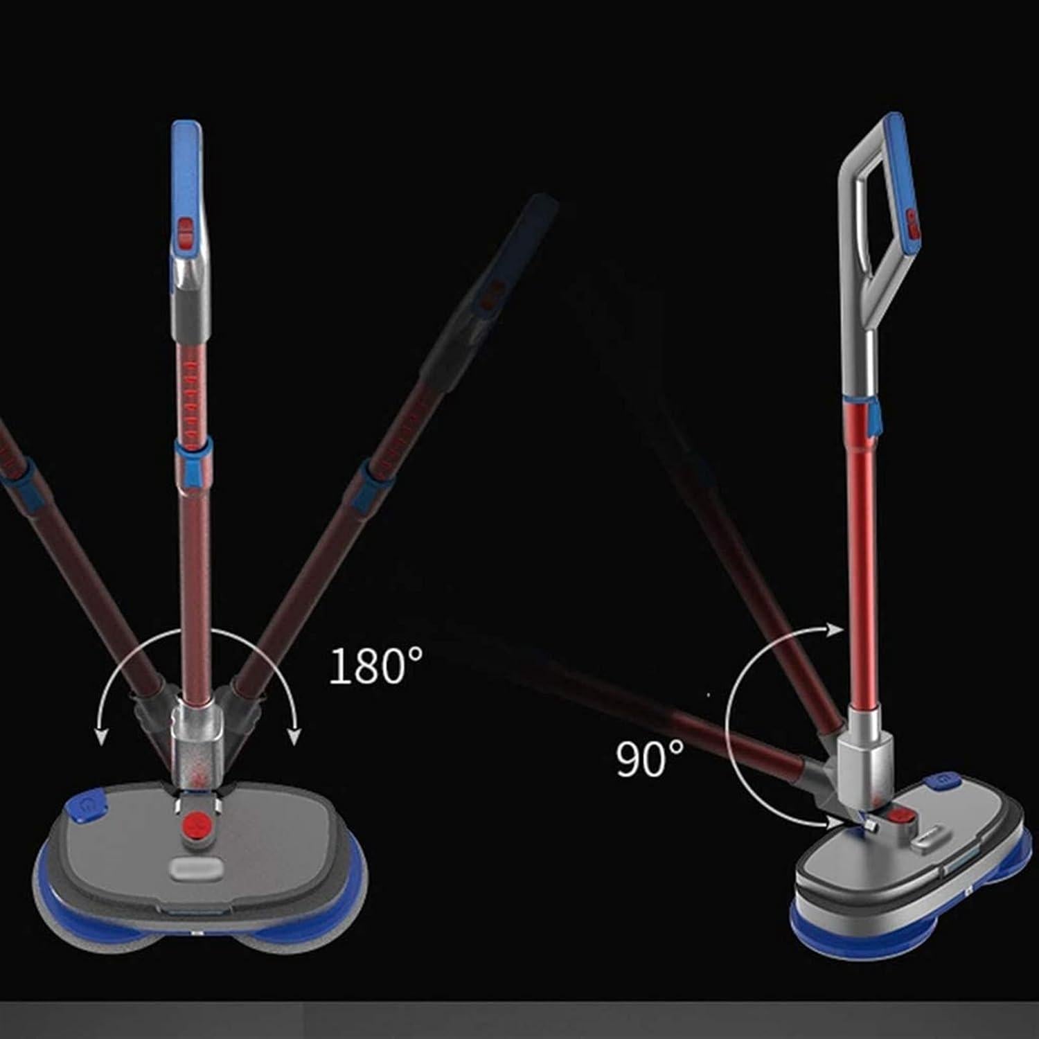 Limpiador de Suelos Duro Eléctrico Mop Inalámbrico con Spray
