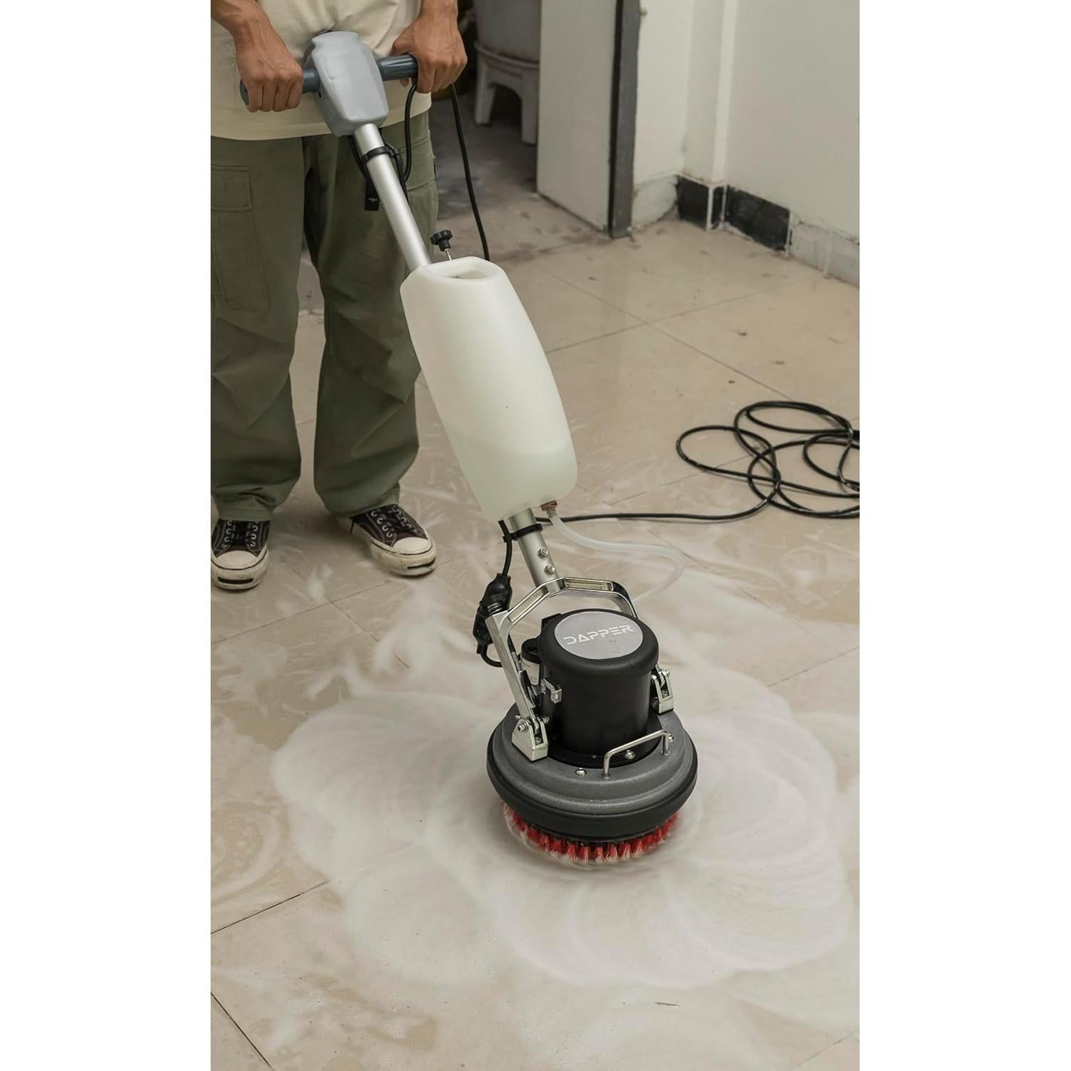 Máquina Pulidora de Suelos Dapper Supply 10" 500W 1440 RPM