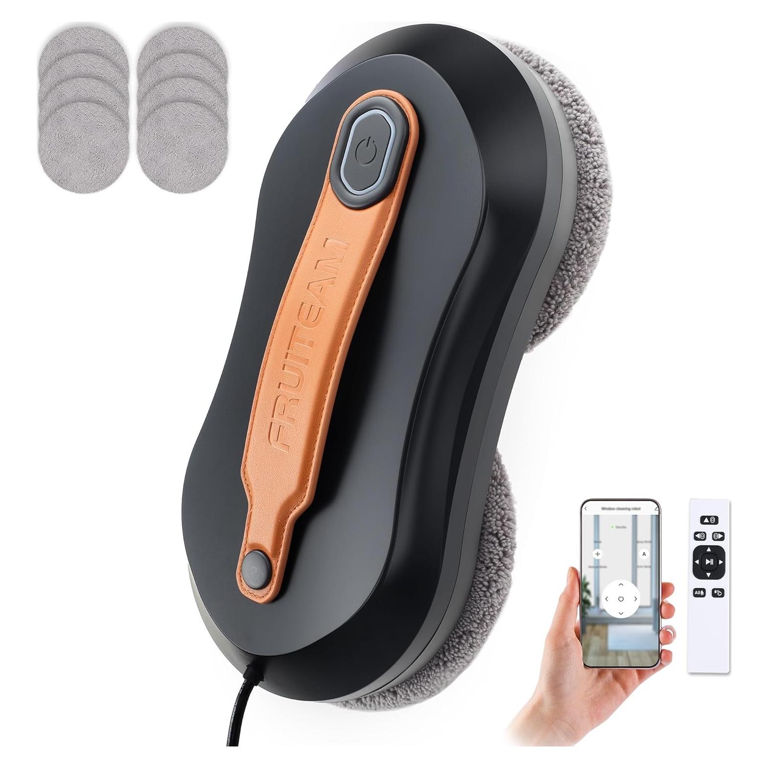 Robot de Limpieza de Ventanas FRUITEAM con Control APP y Remoto