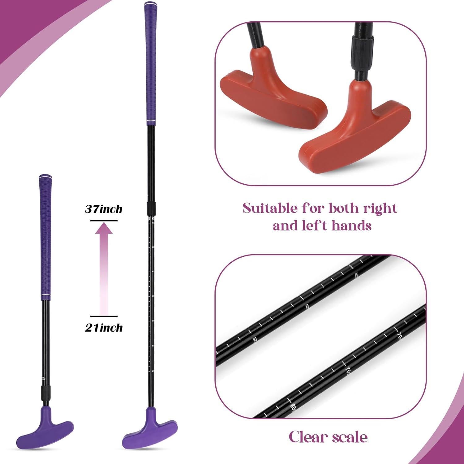 Set de 16 Palos de Golf Ajustables Shappy para Niños y Adultos