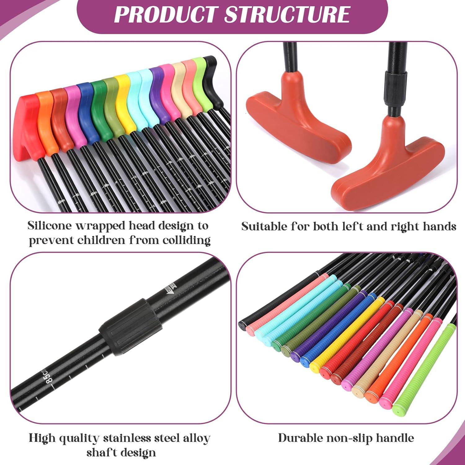 Set de 16 Palos de Golf Ajustables Shappy para Niños y Adultos