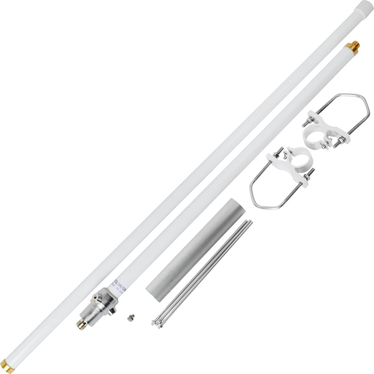 Antena Base GMRS 1.7m Fibra de Vidrio 462-467MHz 7.2dBi