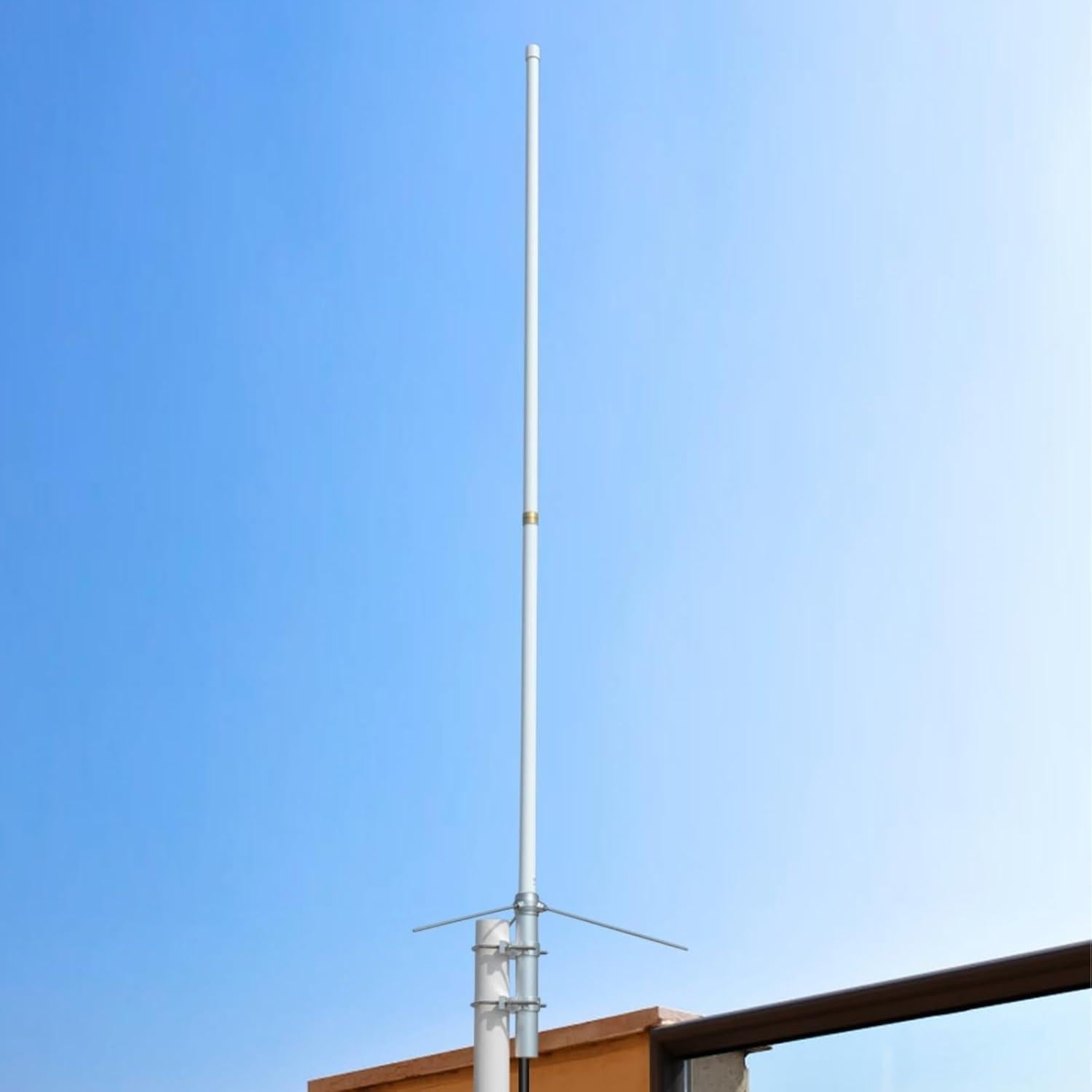 Antena Base GMRS 1.7m Fibra de Vidrio 462-467MHz 7.2dBi