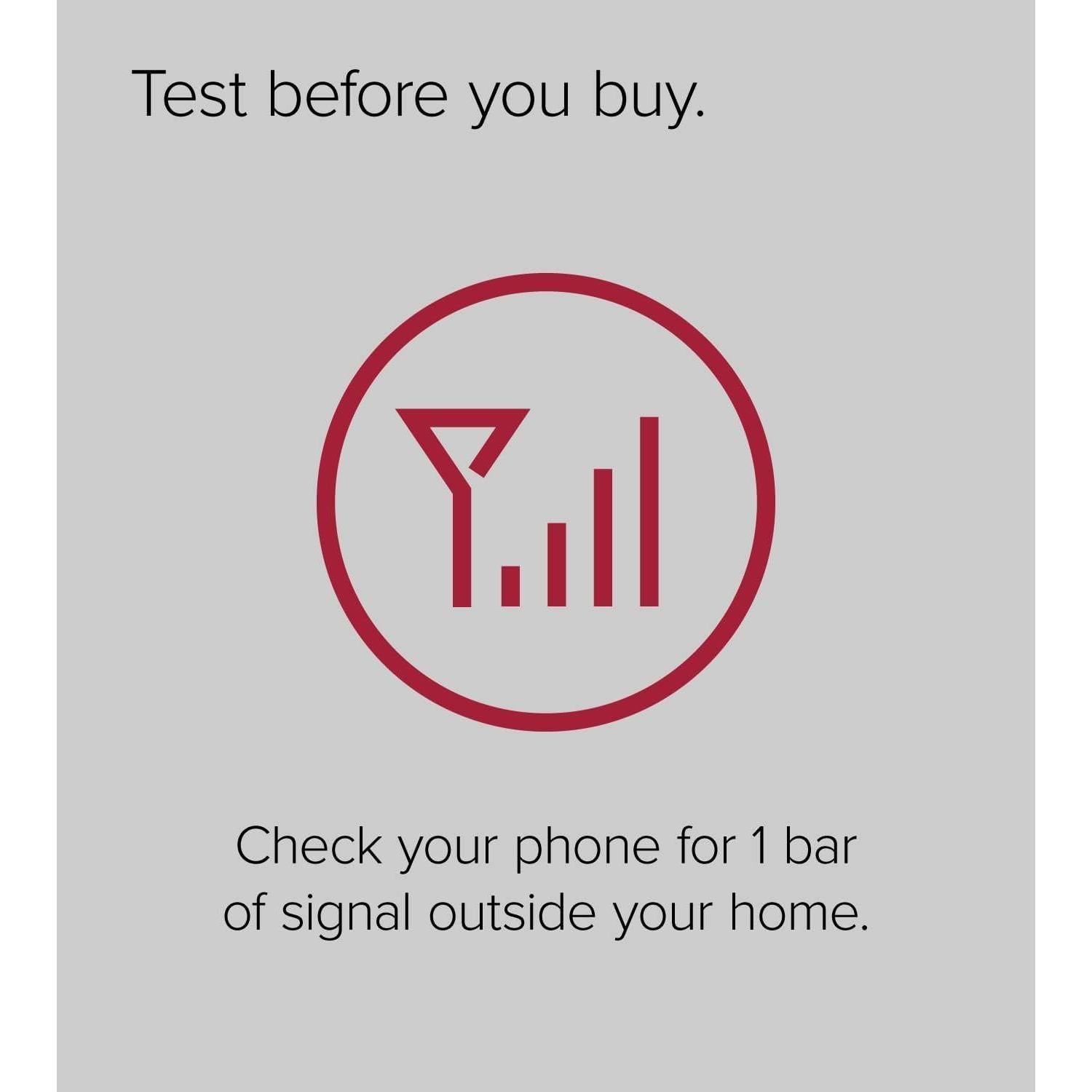 Amplificador de señal weBoost Home Studio Lite 470165 para Verizon y AT&T - Cobertura 278.71 m²