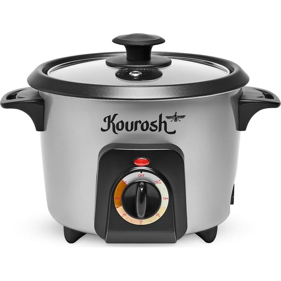 Olla Arrocera Automática YEDI KOUROSH 4 Tazas Acero Inoxidable