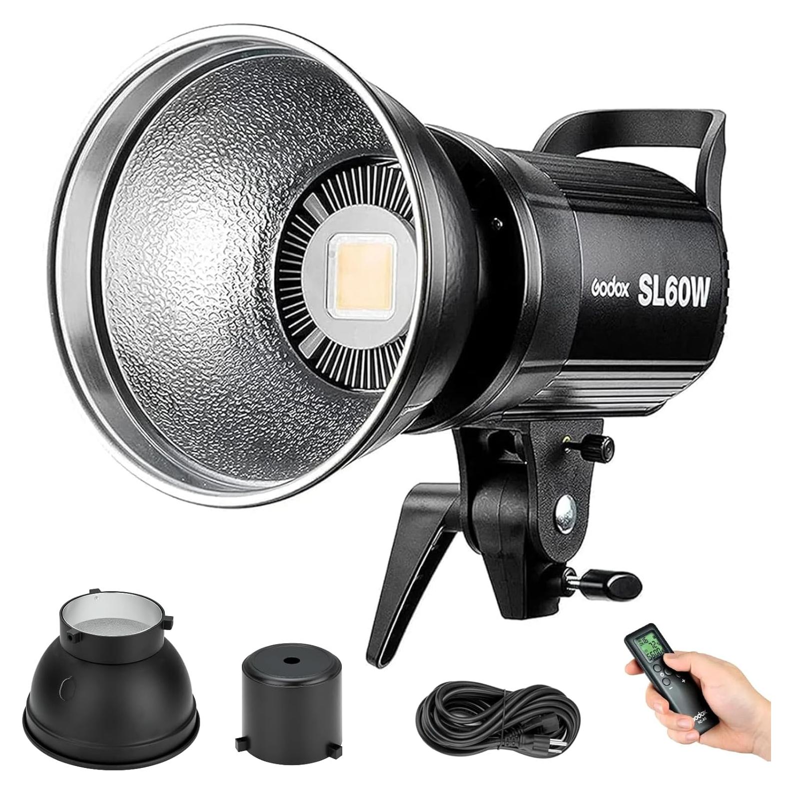 Luz de Video LED Godox SL60W 60W 5600K Control Remoto