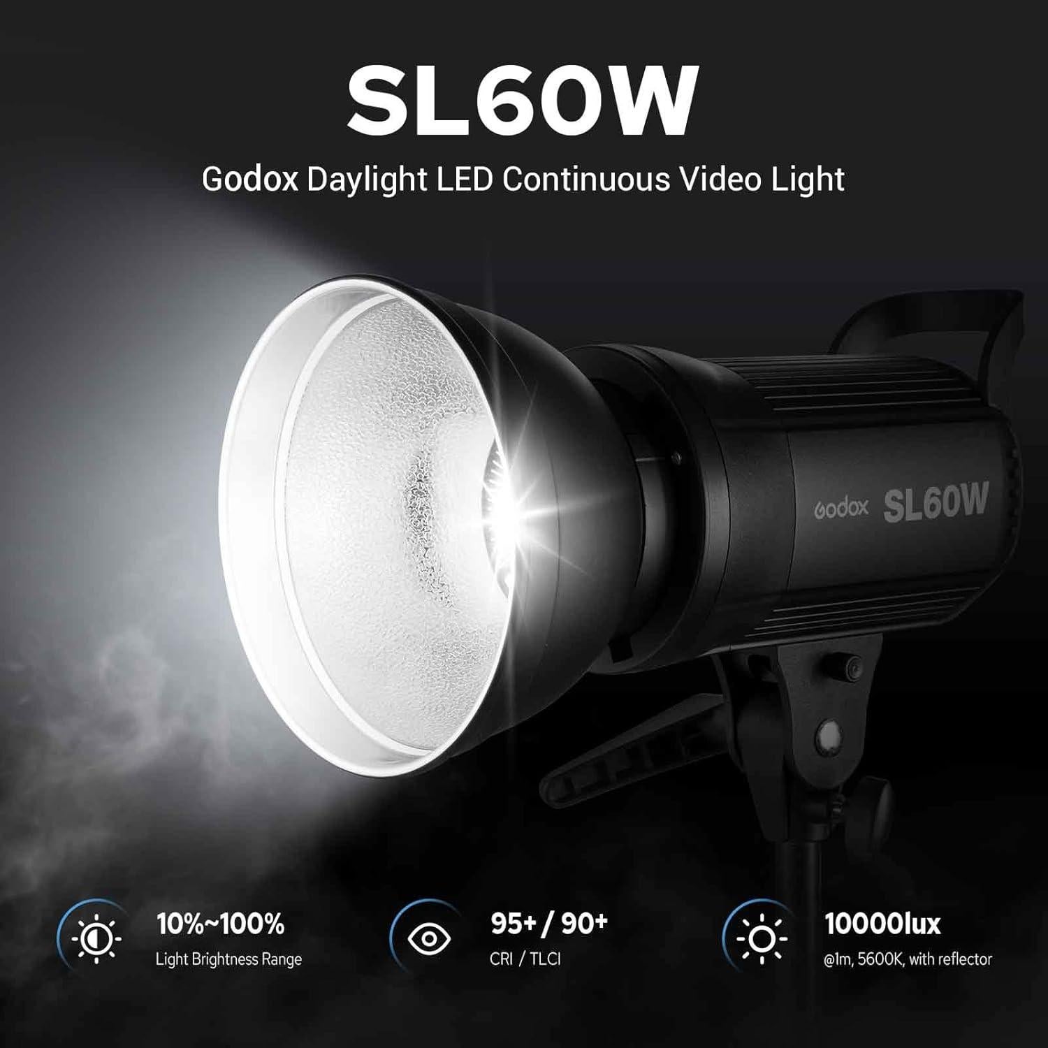 Luz de Video LED Godox SL60W 60W 5600K Control Remoto