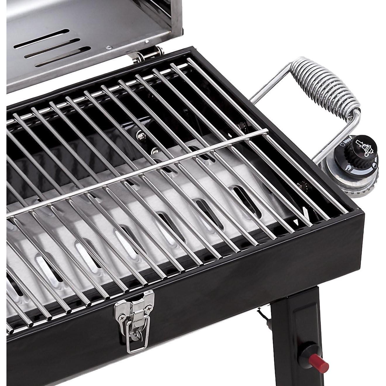 Parrilla de Gas Portátil Char-Broil 1 Quemador Acero Inoxidable