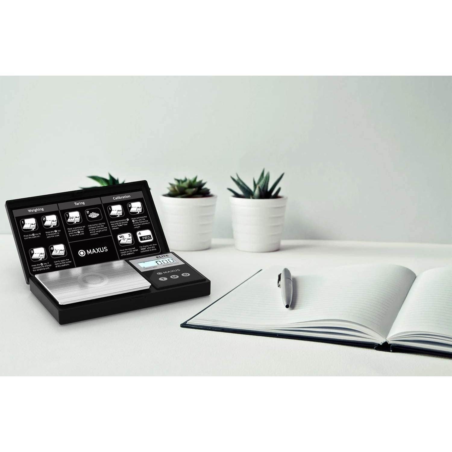 Báscula Digital de Bolsillo MAXUS ELITE 500g x 0.01g LCD