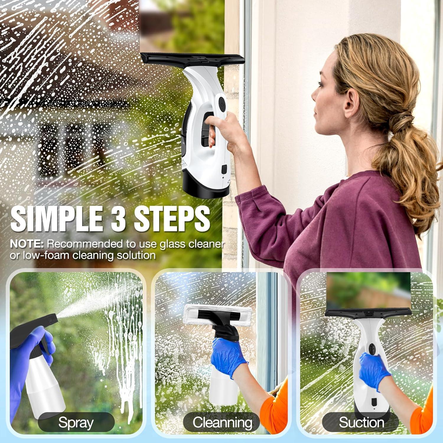 Limpiaparabrisas Eléctrico Sinbyuer 11" Recargable 2KPa