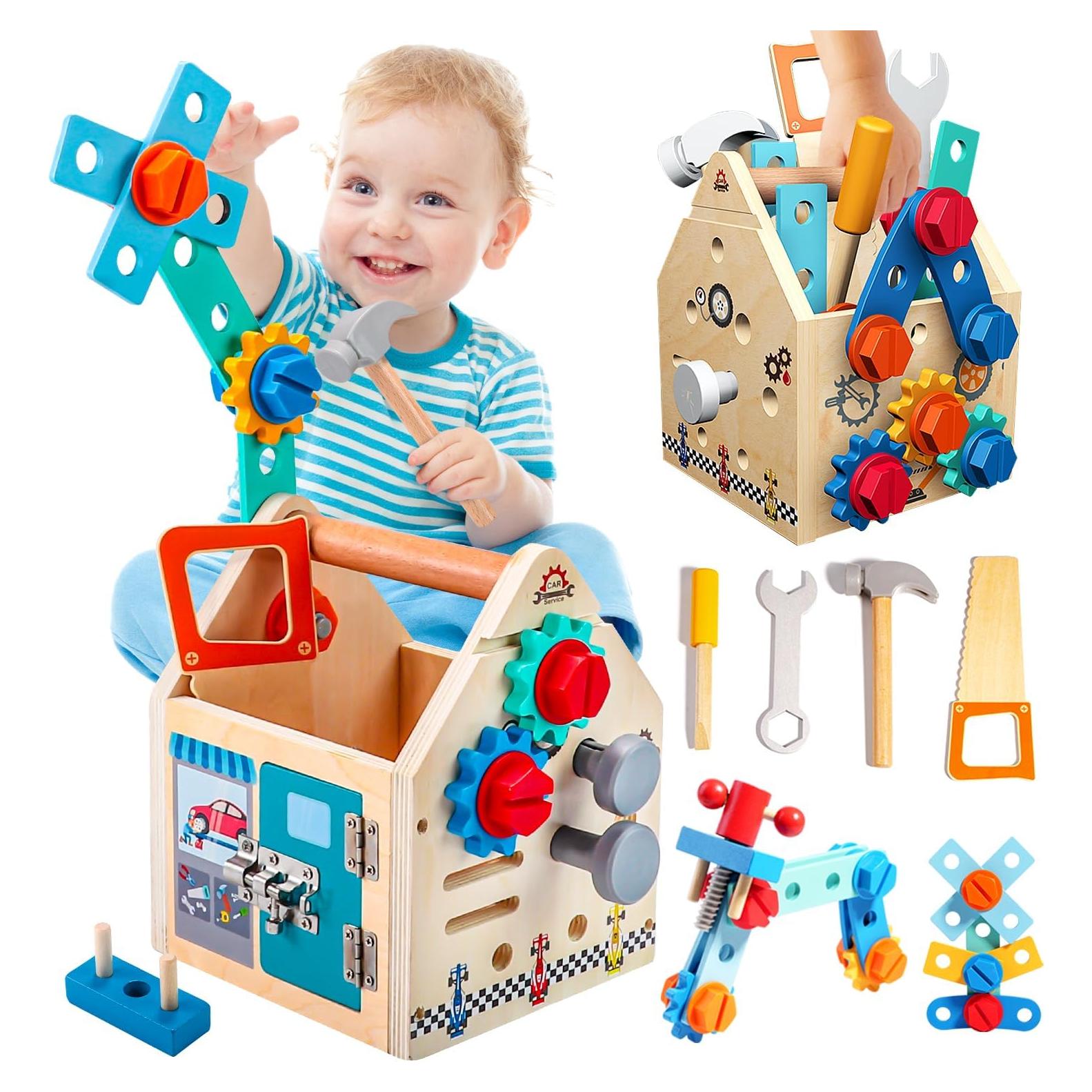 Juego de Herramientas Montessori GAIETYDIY 33 Piezas para Niños