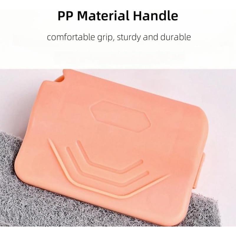 Limpiador de Rieles de Ventana PETUPS 2 Piezas Rosa y Gris