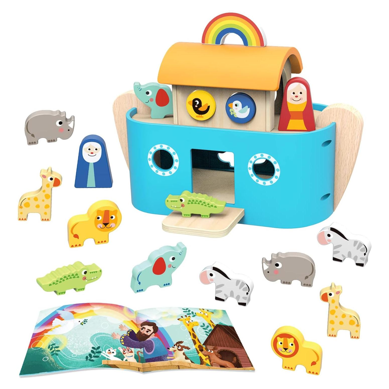 Juguete Arca de Noé TOOKYLAND 19 Piezas Educativo Montessori