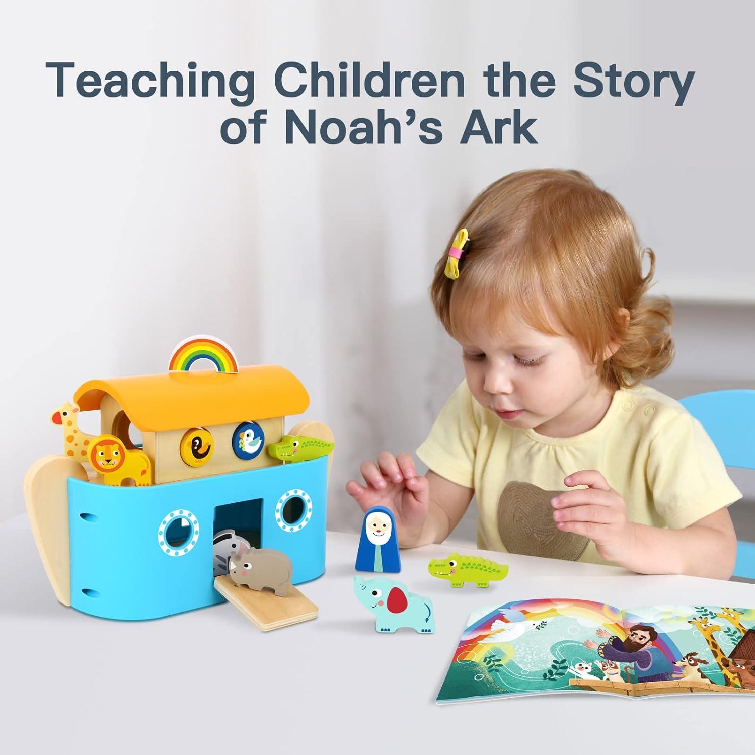 Juguete Arca de Noé TOOKYLAND 19 Piezas Educativo Montessori