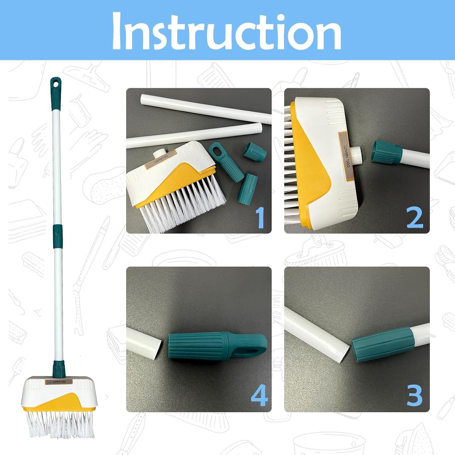 Aspiradora de Juguete BAYMI 950 Azul Set de Limpieza 9 Piezas