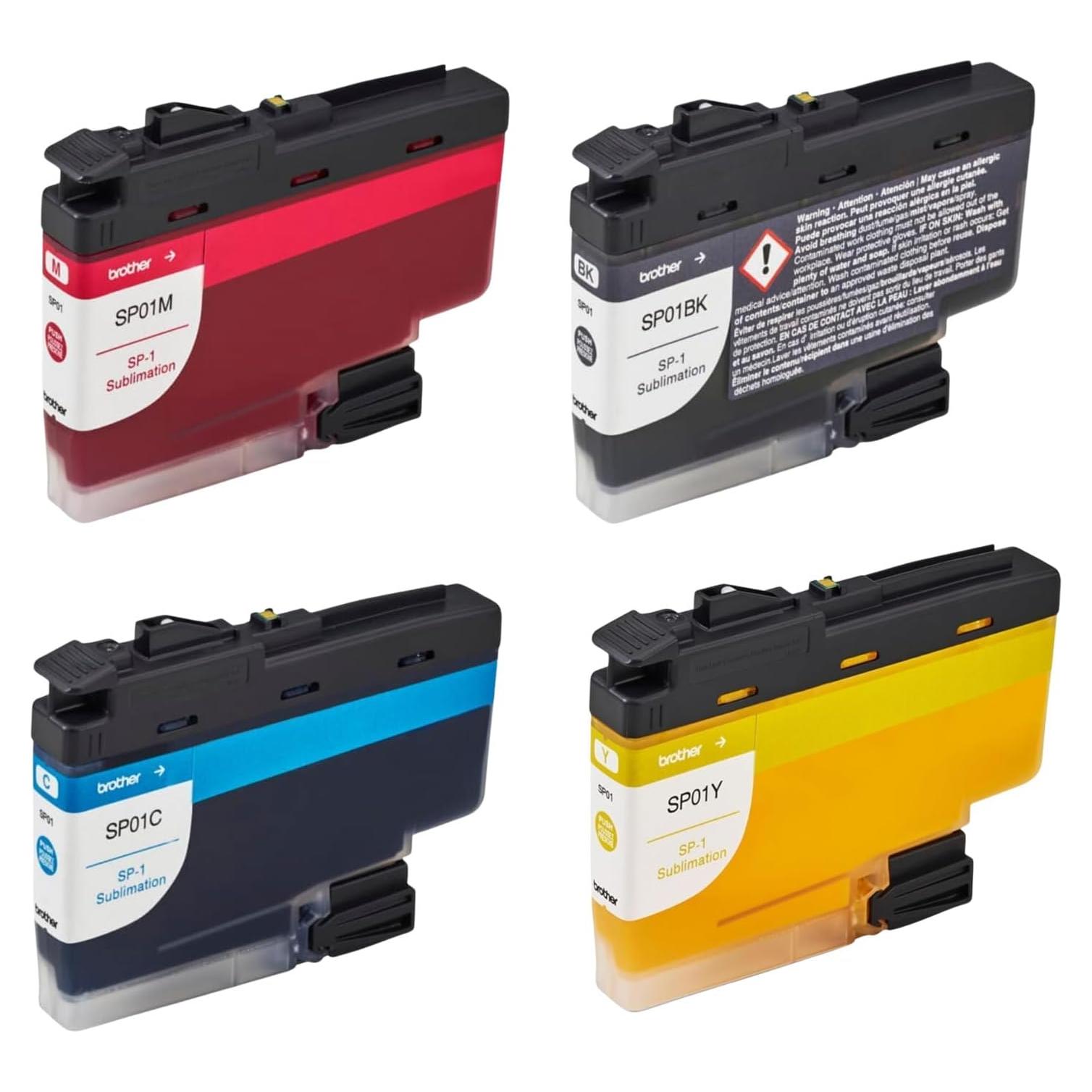 Juego de cartuchos de tinta de sublimación Brother SP-1 4 colores