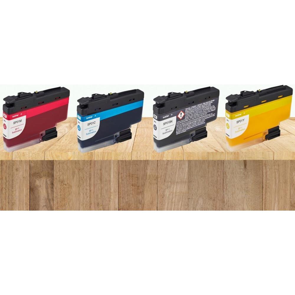 Juego de cartuchos de tinta de sublimación Brother SP-1 4 colores
