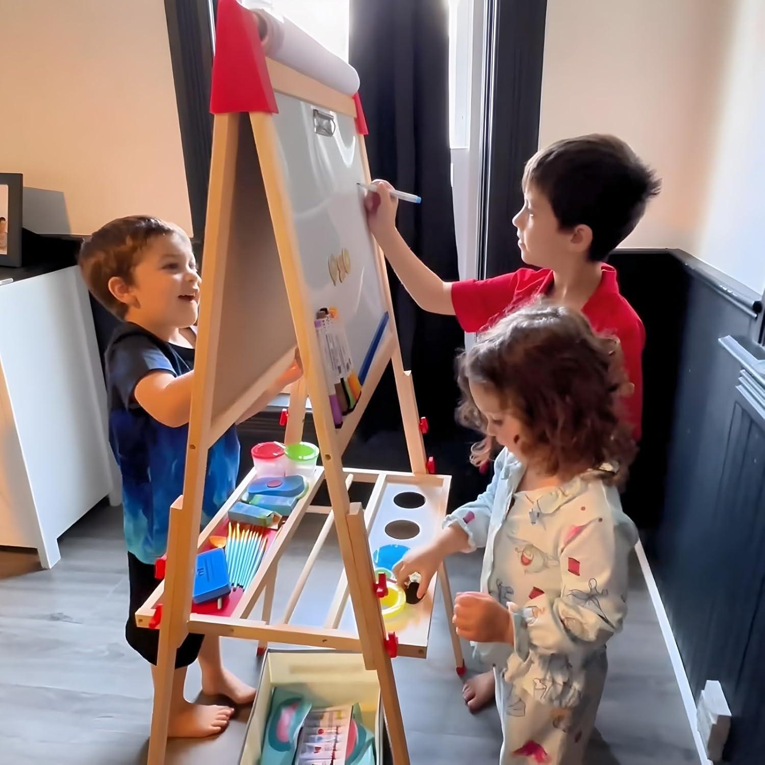 Juego de Accesorios de Arte SUNFATT para Caballete Niños