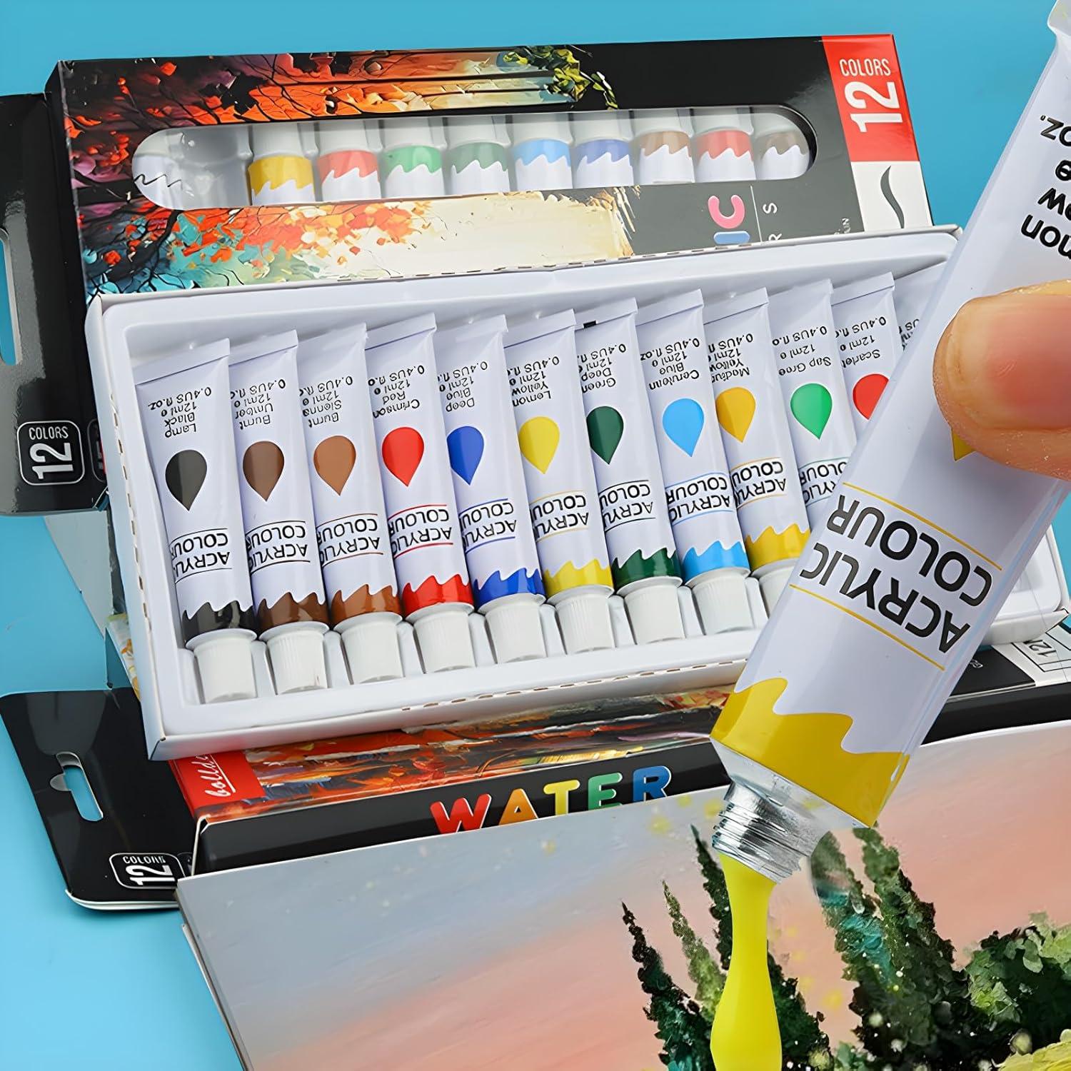 Juego de Accesorios de Arte SUNFATT para Caballete Niños