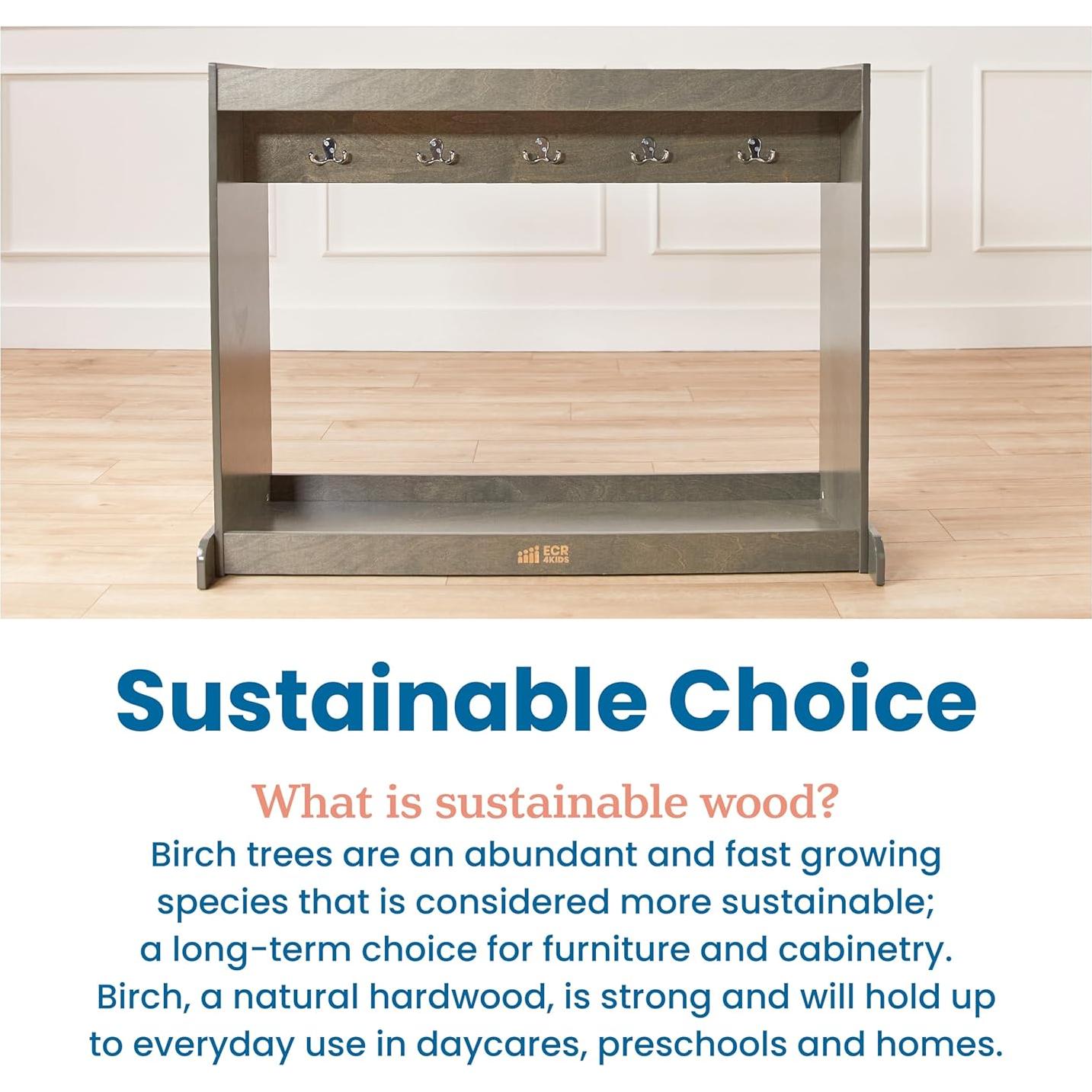 Isla de Disfraces ECR4Kids Lavado Gris 115.8x50x88.9 cm