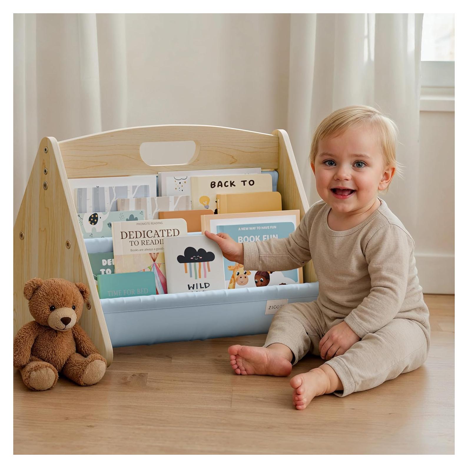 Estantería Infantil ZICOTO Azul Polvo 44.9x34.8x34.3 cm