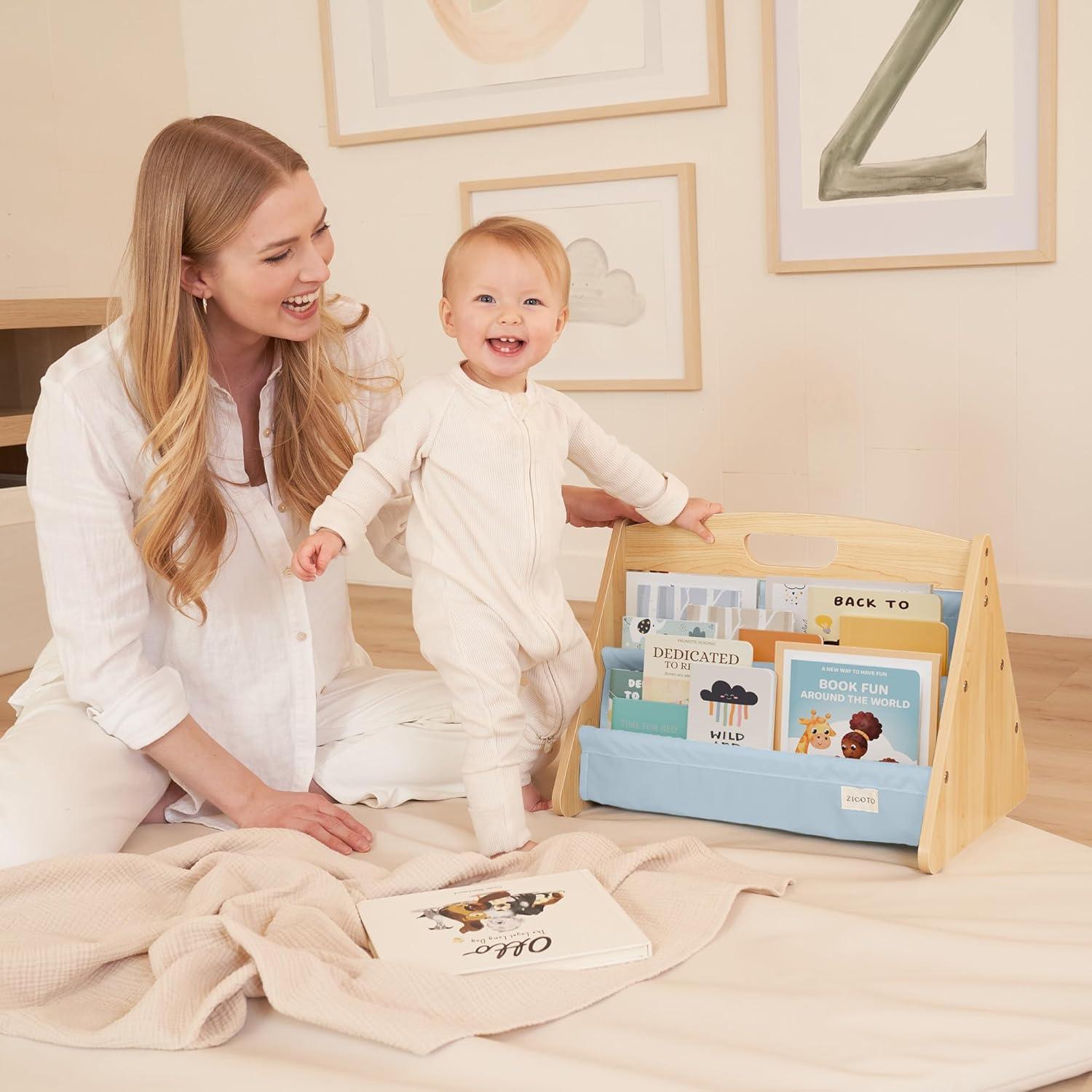 Estantería Infantil ZICOTO Azul Polvo 44.9x34.8x34.3 cm