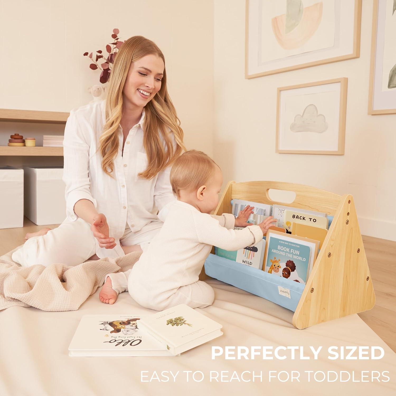 Estantería Infantil ZICOTO Azul Polvo 44.9x34.8x34.3 cm