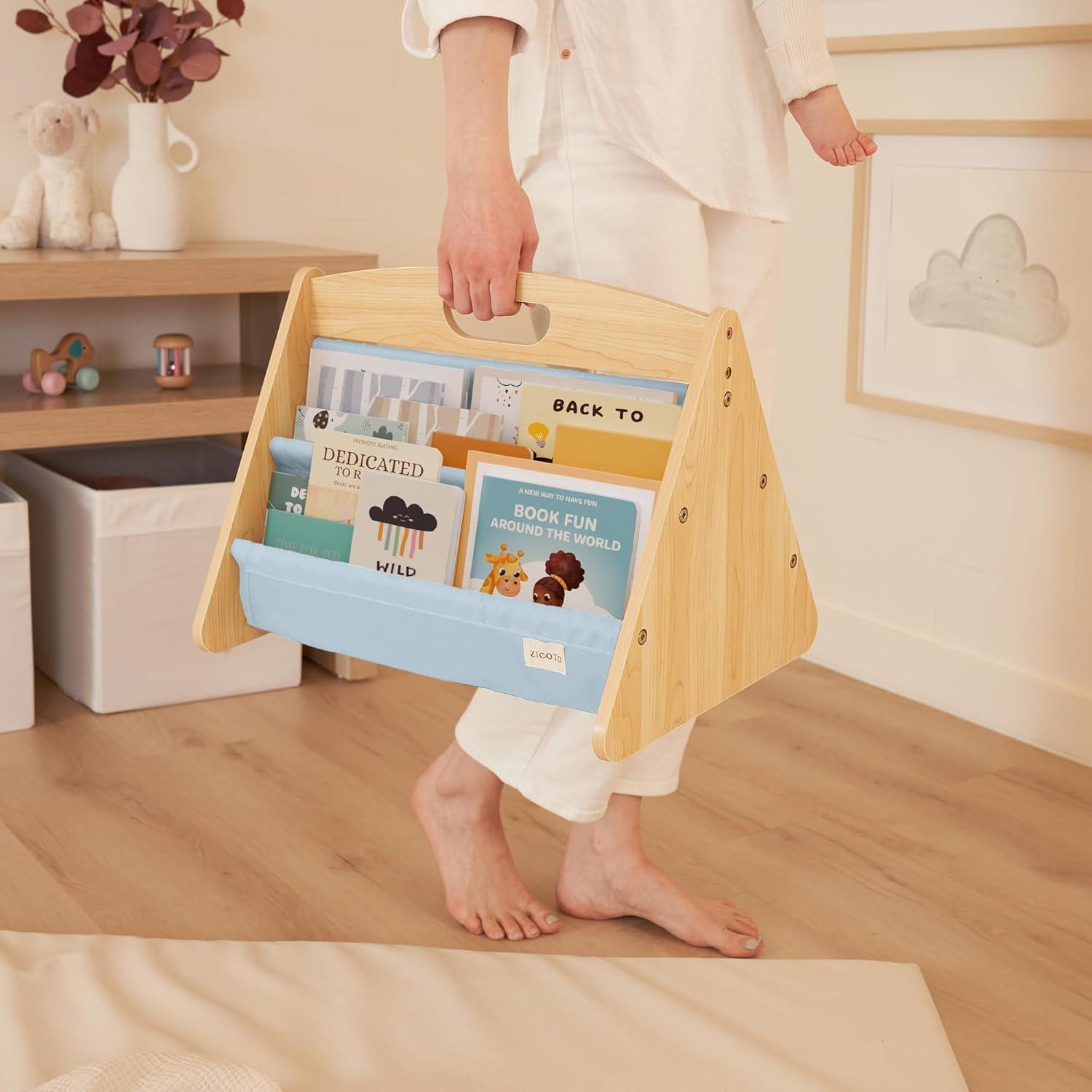 Estantería Infantil ZICOTO Azul Polvo 44.9x34.8x34.3 cm