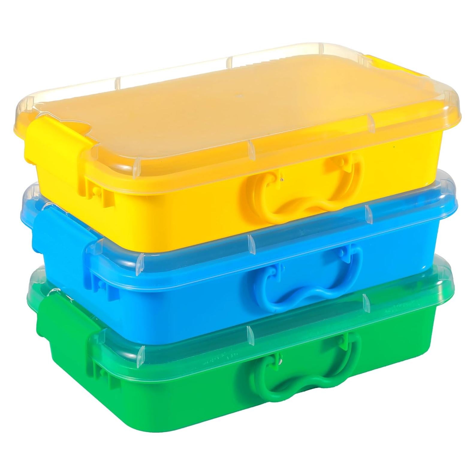 Paquete de 3 Contenedores de Almacenamiento Carolart 34.3 cm