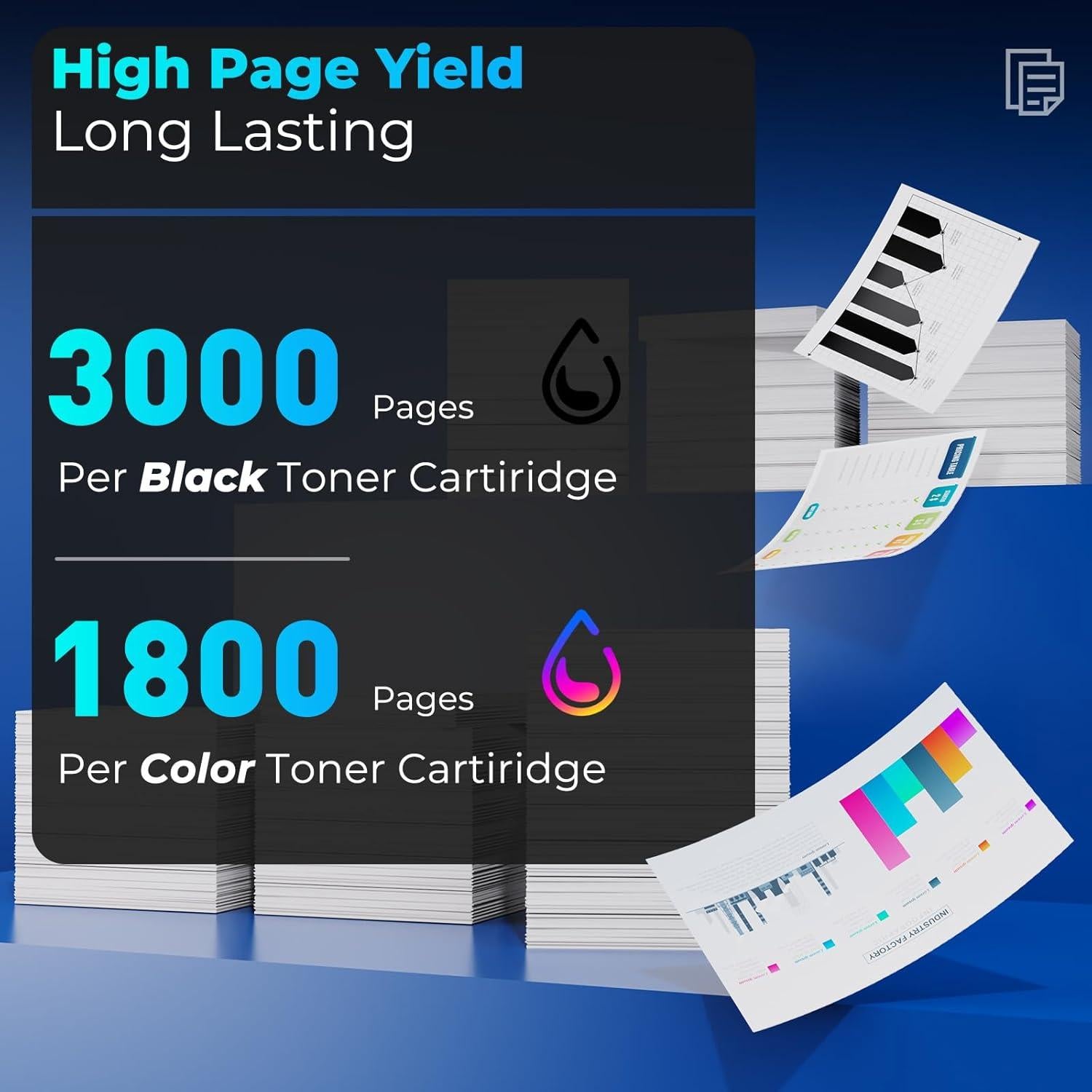 Cartuchos de Tóner Compatibles Brother TN431 - 4 Colores