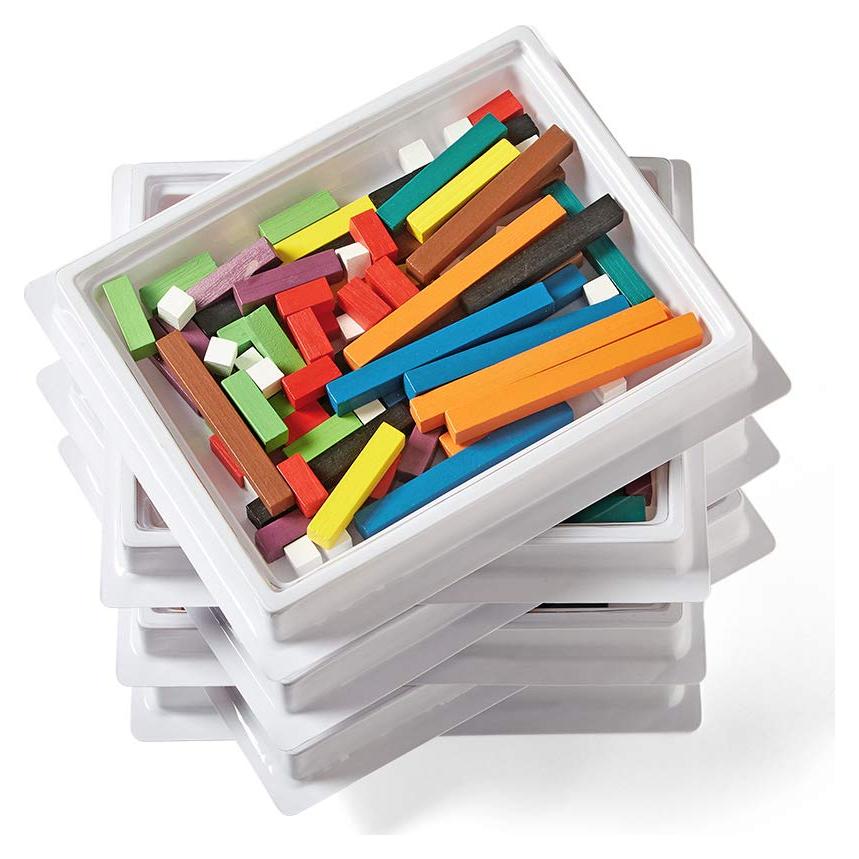 Barras Cuisenaire de Plástico hand2mind - Juego de 74 piezas