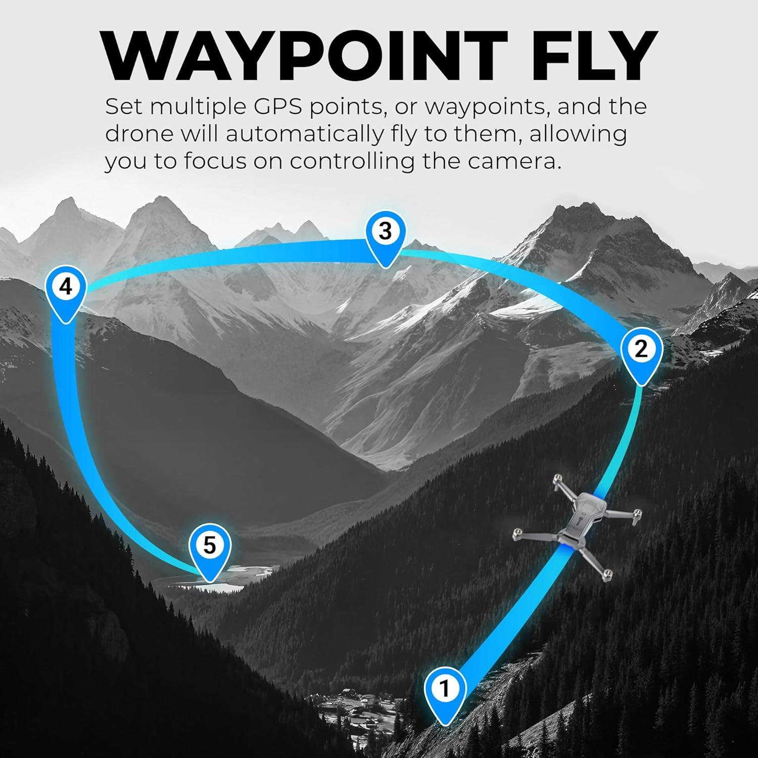 Drone Contixo F23 GPS con Cámara HD 720p y 46 Min de Vuelo