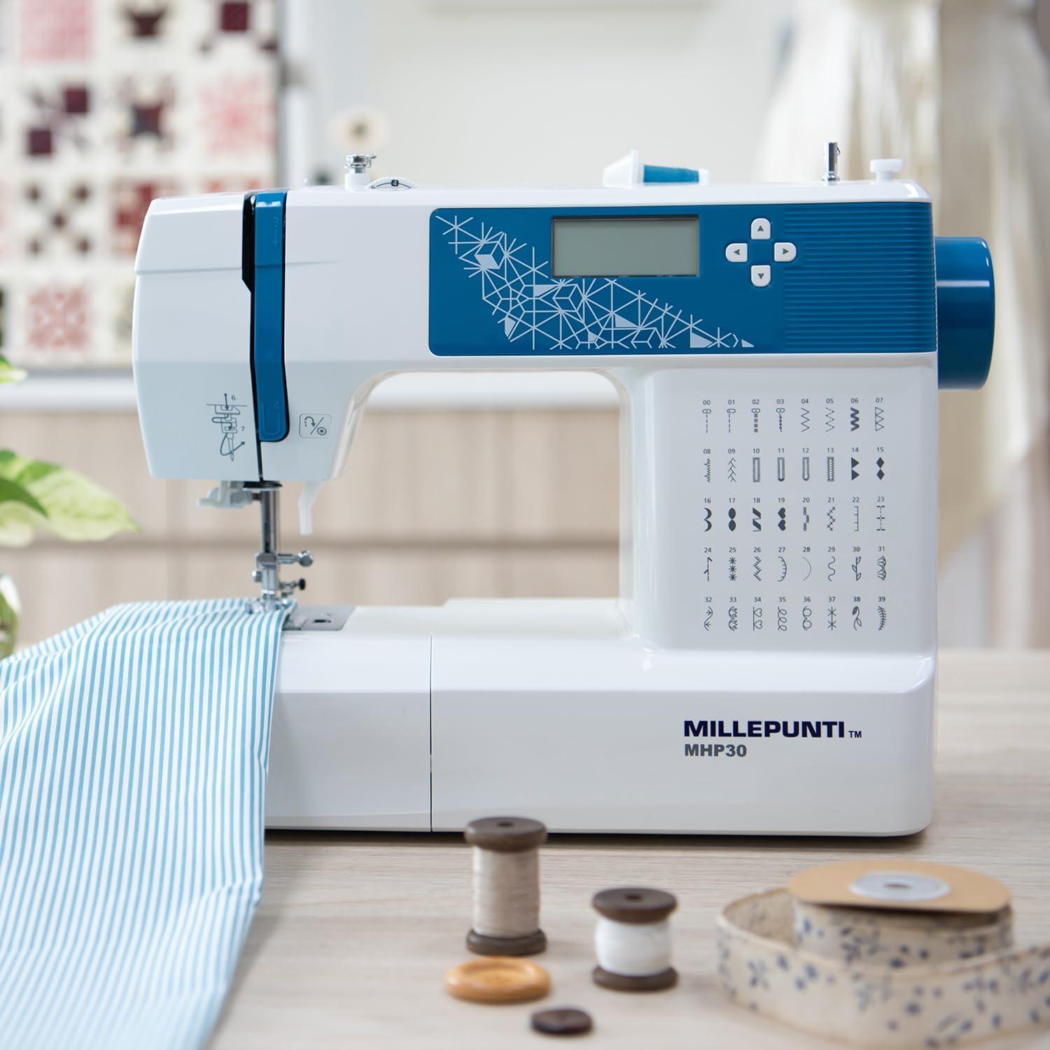 Millepunti MHP30 Máquina de Coser Computarizada 40 Puntadas