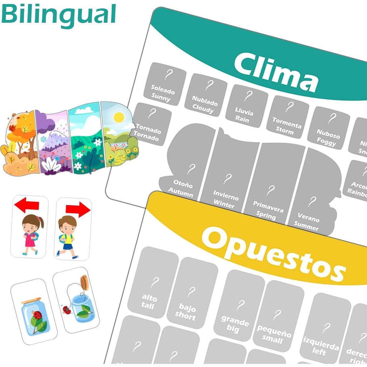 Libro Ocupado Bilingüe 1step2dream para Niños 3-13 Años