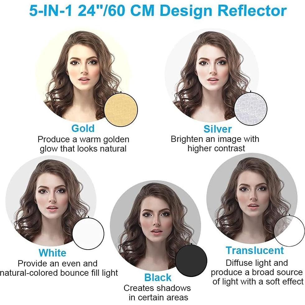 Kit de Iluminación Fotográfica MsMk 8.5x10ft Softbox LED 6400K