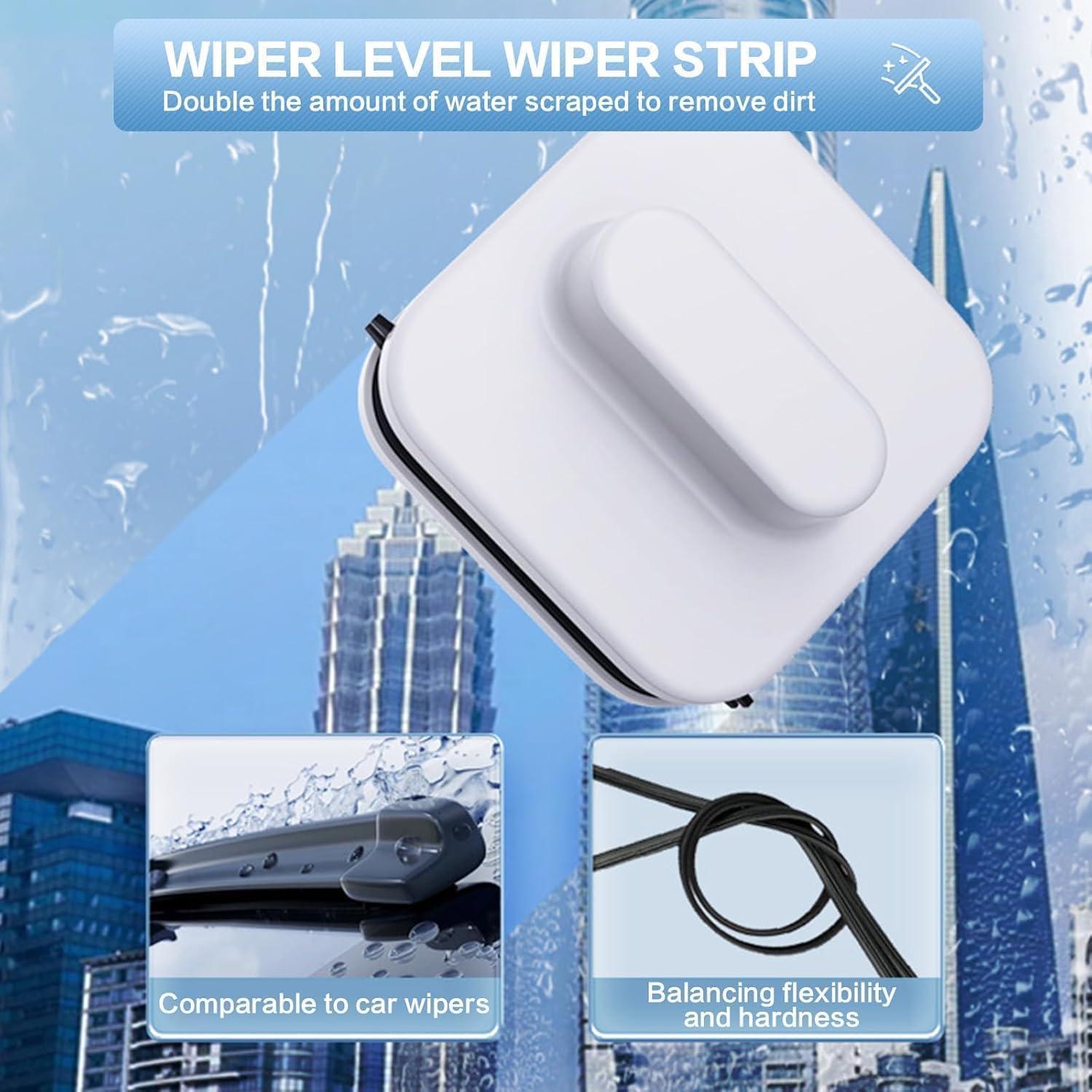 Limpiador de Ventanas Magnético LYROYREG Doble Cara 3-10 mm