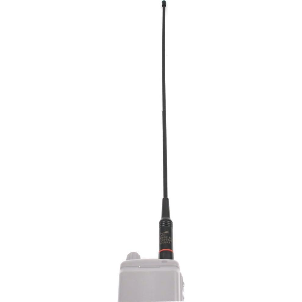 Antena Doble Banda HYS SMA Macho 40cm 144/430MHz para Radio